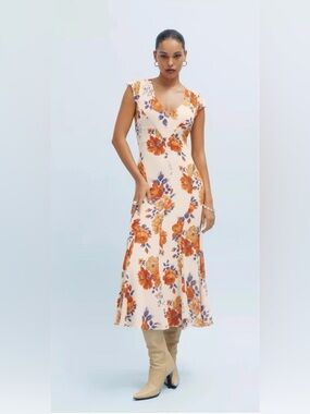 NWT reformation Baden dress size 4